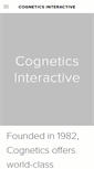 Mobile Screenshot of cognetics.com